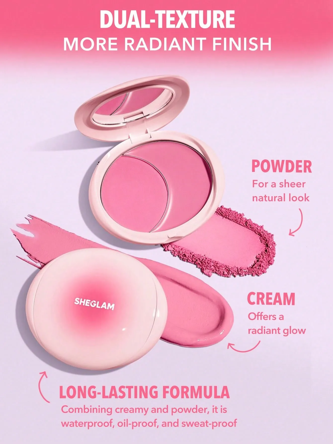 درباره خرید رژگونه دوکاره شیگلم اصل + بهترین قیمت (Cheek 2 Cheek Blush Duo)